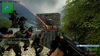 Counter-Strike: Source Zombie Escape Gameplay - ze_cursed_ruins_v2s