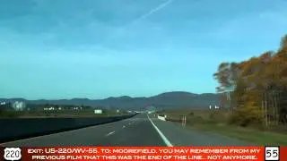 US-48 West (Corridor H). Wardensville to Forman, WV