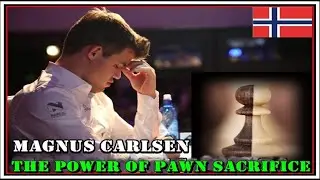 The Power of Pawn Sacrifice. By: Magnus Carlsen (London System Skirmish)
