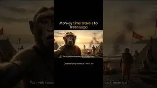 😱Monkey Time travels To Treat Yug😵