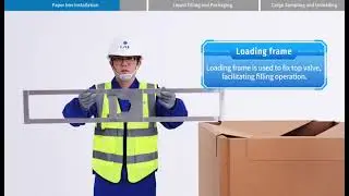 LAF Collapsible Paper IBC Fitting, Loading, Discharging Instruction Video In 2025