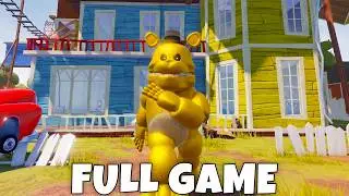 Hello Neighbor Roblox - Fredbear Act 3 | Full Game