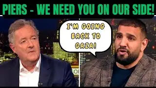 BRAVE Muslim Doctor Demands PEACE in Gaza on Piers Morgan Show!