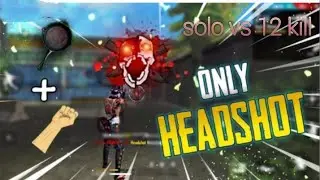 Best 12 kill solo gameplay moment -- Garena free fire |||