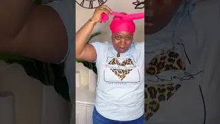 Easy head wrap styles #headwraptutorial #headwrapping #headwrapstyles