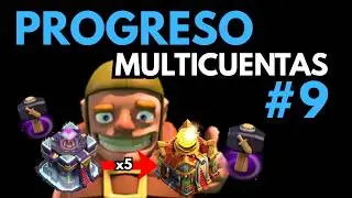 Progreso Masivo: 5 Nuevos TH16 en mi Serie de 15 Cuentas | Ep. #9
