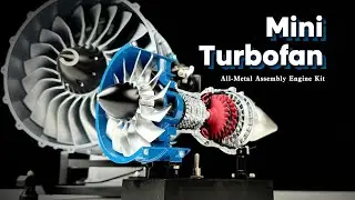 Build the smallest all-metal turbofan engine model!   START IT!