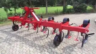 K&ouml;ckerling 6 reihiges reihenabh&auml;ngiges Dammpflegeger&auml;t mit 75 cm Reihenabstand hydraulische Klappung