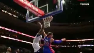 Jerami Grant Posterizes Jonas Jerebko
