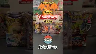 EP17: Chasing Charizard Monday! Opening Brilliant Stars & Obsidian Flames!  #pokemon #charizard