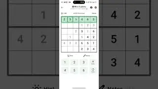 Today's Mini Sudoku#2🧠🧠