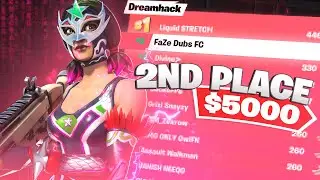 2nd PLACE in DREAMHACK SOLOS ($5,000) | FaZe Dubs