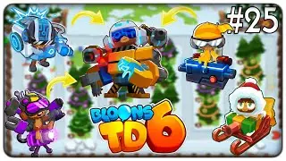 SALVIAMO IL NATALE NELLA NUOVA MAPPA E SBLOCCHIAMO L'INGEGNERE SUPREMO | Bloons TD6 - ep.25