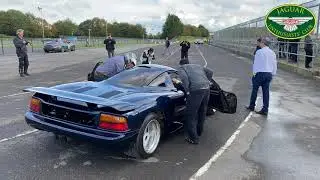 Jaguar XJR 15 at Castle Combe