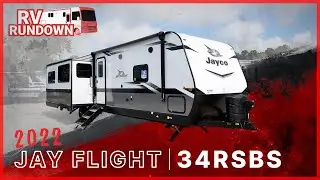 RV Rundown | 2022 Jayco Jay Flight 34RSBS Rear Living Modern Farm House Travel Trailer | Southern RV