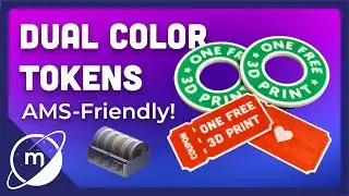 Как сделать двухцветные 3D-печатные монеты // Учебное пособие по Fusion 360
