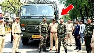 Police ने रोका Indian Army का Truck 😱 फिर जो हुआ...