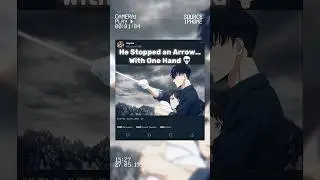 He Stopped An Arrow... With One Hand💀💀#SoloLeveling #SungJinwoo #JinwooEdit  #SoloLevelingAnime