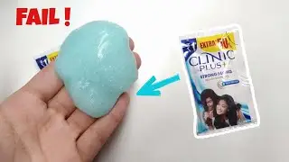(first read description plz)**FAIL**TESTING how to make slime using clinicplus shampoo ?!?!