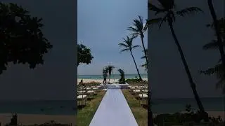 A simple yet heartfelt celebration at The Surin Phuket #MEeventsphuket  ✨💍