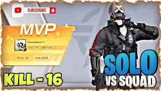 Knives out Gameplay | How to download knives out game | New Gameplay Solo - 16 Kill | Knives out