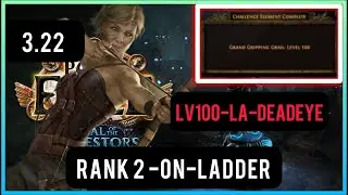 [POE 3.22] Lv100 Lighting Arrow - Rank 2 - Solo Trade League