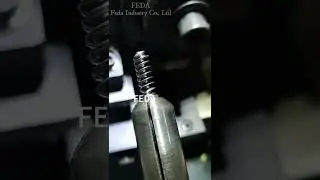 FD-CNC15T 2-Axis Thread Rolling Machine.#machine #cnc #auto #factory #engineering #making #process