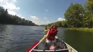 Hayashi Canoe Trip - Frontenac Park - 2014