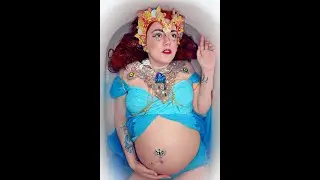 Pregnant Raina Mermaid Maternity Underwater Photo Shoot