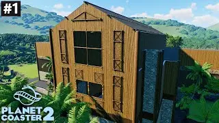 Давайте построим лучший курорт — Planet Coaster 2 — Часть 1 (Входной фасад)