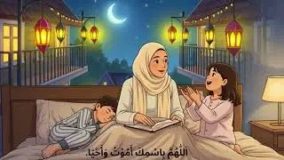 🌙 Bedtime Dua for Kids | Peaceful Islamic Prayer Before Sleep