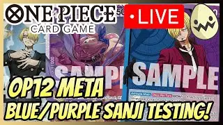 One Piece Card Game: OP12 Meta Sanji Testing and Ranked Games!
