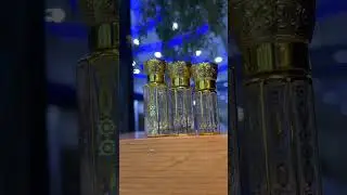 Empty Fancy Matel & Crystal & Matel & Golden Attar & Perfume bottles & gift box and conter