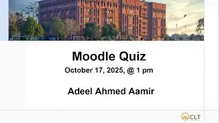 Moodle Quiz
