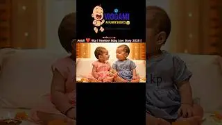 Anjali ❤️ Rkp | Newborn Baby Love Story 2025 | Cute AI Baby Couple Video