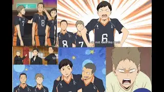 Haikyuu texts: The Forgotten Trio SNAPS