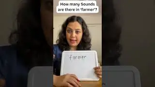 How many Sounds are there in the word 'farmer'? #phonics