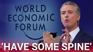 Gavin Newsom rips into &lsquo;pathetic&rsquo; foreign leaders rolling over for Trump in Davos