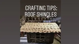 Crafting Tips: Rooftop Shingles