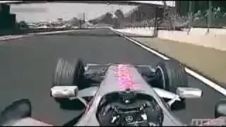 Fernando Alonso on board Interlagos 2007