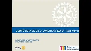 Grupos de Fomento de la comunidad y Becas | 1&ordf; Reuni&oacute;n digital | Rotary Distrito 2203