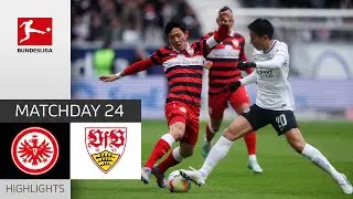 Eintracht Frankfurt - VfB Stuttgart 1-1 | Highlights | Matchday 24 &ndash; Bundesliga 2022/23