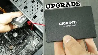 Gigabyte 256GB SSD Installing in a PC + Unboxing