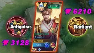 SOLO RANK PAKE AAMON, BUILD DAN EMBLEM AAMON, RESPECT TO BUILD ITEM | Mobile Legends