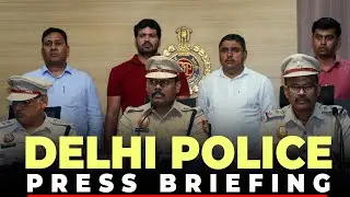 LIVE: Delhi Police by DCP (Outer North District)Hareshwar Swami on three major crime breakthroughs