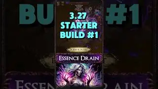 [PoE 3.27] STARTER BUILD - ESSENCE DRAIN - PoE Builds - Keepers of the Flames #poebuilds