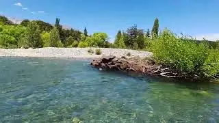 Primer visita de #verano 2026 al RIO AZUL #nature #sounds #relaxing #patagonia #argentina #sinfiltro