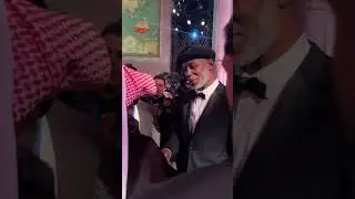 Turki Alalshikh has arrived at The Ring Awards 🤝