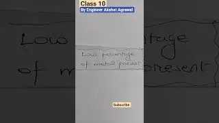 Difference between mineral and ores class 10