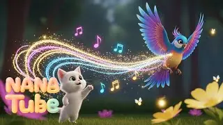 La Canción del Bosque Corazón 🌈 | Canciones infantiles y dibujos para bebés | Nana en español
